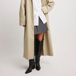 NWOT NA-KD Western Shaft Boots in Black EU 41 / US 10